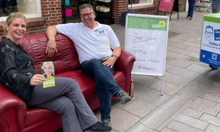 Speed Dating auf dem Roten Sofa